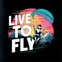 Paraglide life to fly