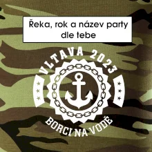 K vode - kotva (vlastný nápis)