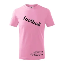 FOOTBALL nápis šikmo