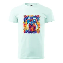 Bradáč farebný štýl 70s