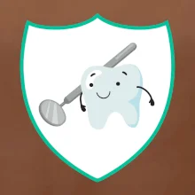 Zúbok na prsníku - zrkadlo