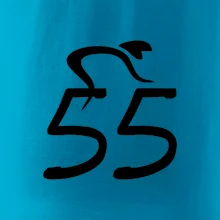 Cyklista oslavuje päťdesiatpäťku (55)