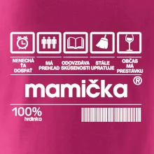 Čiarový kód - Mamička