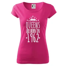 Queens are born in 1962