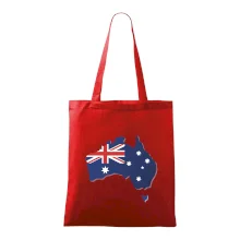 Austrália - vlajka mapa