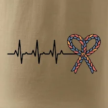 EKG srdce veľká noc