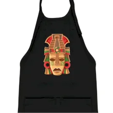 Mayové maska červené uši