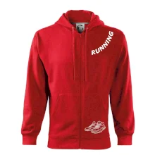 Running nápis šikmo