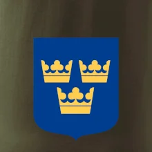 Švédsky znak tri korunky veľký
