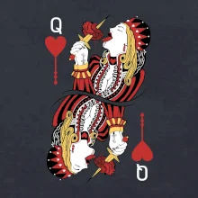 Srdcová Kráľovná kreslená (Pecka Design) Srdcová Kráľovná kreslená (Pecka Design)