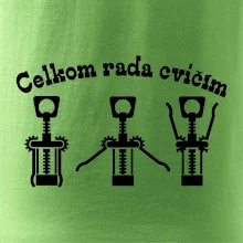 Celkom rada cvičím