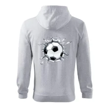 Futbalová lopta v triku Futbalová lopta v triku