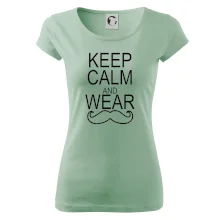Keep calm and wear mustache Keep calm and wear mustache