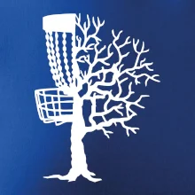 Disc golf pozor strom