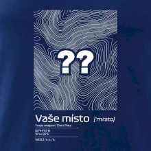Vaše miesto - vrstevnice v obdĺžniku