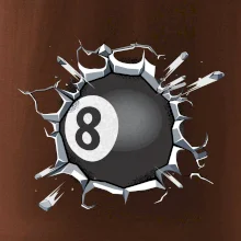 Biliardová guľa v triku