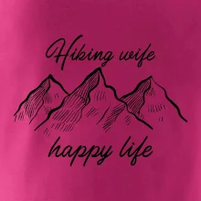 Hiking wife happy life