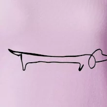 Jazvečík - kreslený