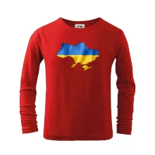 Ukrajina vlajka mapa Ukrajina vlajka mapa