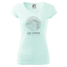 Velký Javorník (Beskydy) - vrstevnice v kruhu