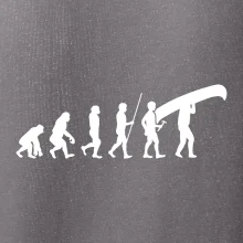 Evoluce kanoe nad hlavou