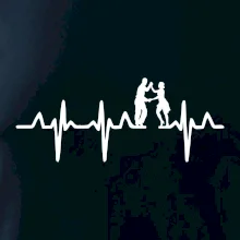 EKG salsa tanečníci EKG salsa tanečníci