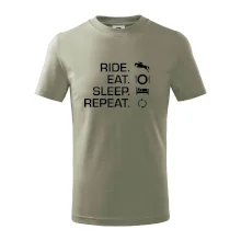 Ride Eat Sleep Repeat Kôň