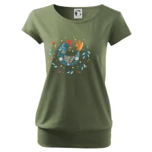 Folklór - sliepky s margarétkami