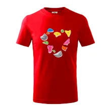 Lezenie na stene - srdce