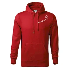 Mikina milujem ťa s dátumom na rukáve