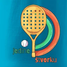 Padel jedine štvorku Padel jedine štvorku
