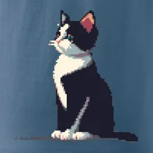 Mourovatá mačka pixel