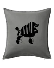 Pudel - nápis v tele