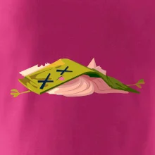 Kreslená kniha unavená