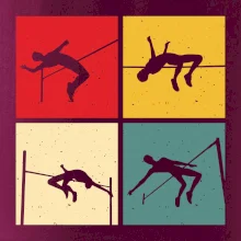 Skok do výšky vintage