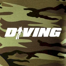 Diving nápis potápač