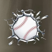 Baseball lopta v triku