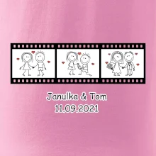 Svadobný deň - váš nápis (Hana-creative)