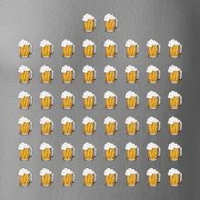 Narodeniny - 50x pivo Narodeniny - 50x pivo