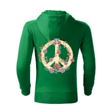 Peace symbol pieskový