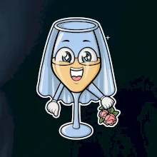 Bílé víno pro nevěstu