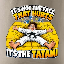 Pád bolí tatami judo