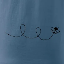 Dráha letu včely - slučka Dráha letu včely - slučka