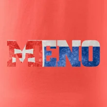 Slovenská vlajka - Váš nápis Slovenská vlajka - Váš nápis