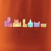 Mallorca - Siluety pamiatok - farebné