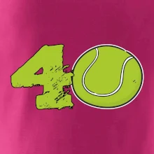 Tenis okrúhle narodeniny 40