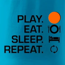Hokejbal - Play eat sleep repeat