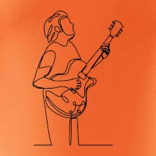 Gitarista jedným ťahom