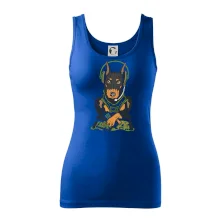 Bojový doberman (Pecka design)