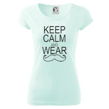 Keep calm and wear mustache Keep calm and wear mustache